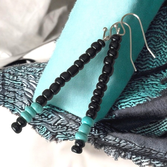 5 For $25💫Alternative/Tribal Long Beaded Earrings - Picture 3 of 3